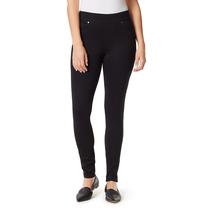 Calça Gloria Vanderbilt Avery Slim Cintura Alta com Cós Elástico