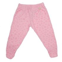 Calça Gorette The Cat Com Pé Plush Rosa Calça Gorette The Cat Com Pé Plush Rosa