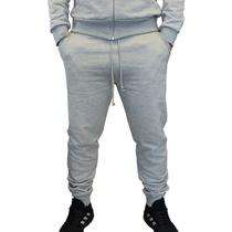 Calca Hering Masculina Moletom Jogger Cinza 05M3M2H07S