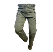 Calça Hlx Masculina Proteção Defender Adventure Verde Moto