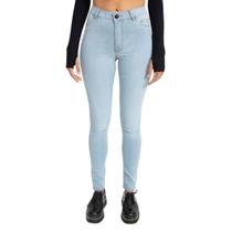 Calça Hot Pant Feminina Skinny Jeans Azul Claro Lady Rock Calça Hot Pant Feminina Skinny Jeans Azul Claro Lady Rock