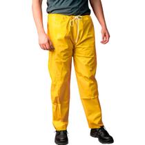 Calça Impermeavel PCV Trevira KP400 Amarelo Brascamp Motoboy Moto CA 28439