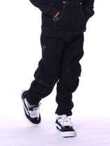 Calça Infantil Bali Hai Jogging Cargo Costura Invertida