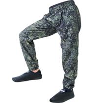 Calça Infantil de Pesca com Proteção Solar UV Hidronatic Estonada Caqui - Mar Negro