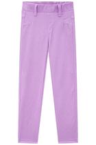 Calça Infantil em Cotton Jeans Lilás - Kukie Calça Infantil em Cotton Jeans Lilás - Kukie