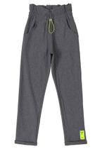 Calça Infantil em Malha Favinho com Bolso Gloss