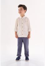 Calça Infantil em Sarja com Elastano Up Baby Calça Infantil em Sarja com Elastano Up Baby