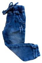 Calça Infantil Feminina Jeans Jogger Dmenor