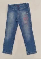 Calça Infantil Feminina Malwee Barbie Jeans Skinny Tam 4