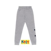 Calça Infantil Feminino Moletom Pelúciado Kyly