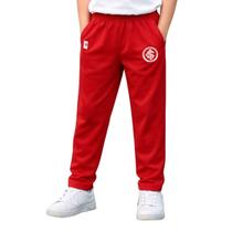 Calça Infantil Internacional Vermelha Flanelada Oficial Calça Infantil Internacional Vermelha Flanelada Oficial
