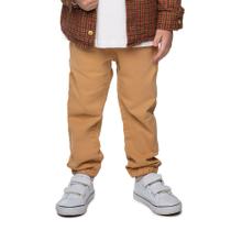 Calça Infantil Jogger Sarja Comfort Mostarda Have Fun