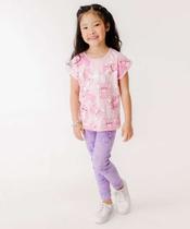Calça Infantil Legging Angel Stitch Disney Tam 4 a 10-24109