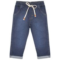 Calça Infantil Look Jeans Moletom Jeans
