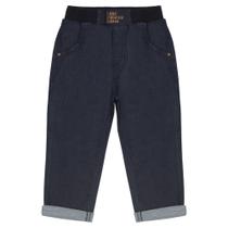 Calça Infantil Look Jeans Moletom Jeans Calça Infantil Look Jeans Moletom Jeans