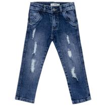 Calça Infantil Look Jeans Super Skinny Jeans - UNICA - 02 Calça Infantil Look Jeans Super Skinny Jeans - UNICA - 02