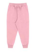 Calça Infantil Lunender Moletom Felpado Rosa - 67557