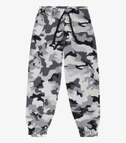 Calça Infantil Masculina Camuflada Rovi Kids Preto