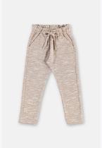 Calça Infantil Menina Em Malha Tweed Up Baby