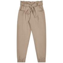 Calça Infantil Menina Inverno Moletinho Ring Camurça - Angerô Calça Infantil Menina Inverno Moletinho Ring Camurça - Angerô