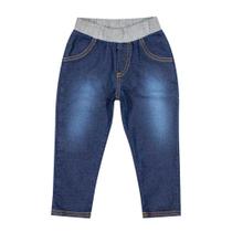 Calça Infantil Menina Jeans Em Molecotton Colorittá Calça Infantil Menina Jeans Em Molecotton Colorittá
