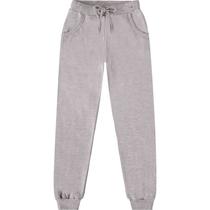 Calça Infantil Menina Slim Moletom Felpa Nina Go 1053