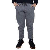 Calça Infantil Menino Applicato Moletom Cinza - BAS430
