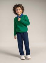 Calça infantil menino em moletom Brandili Calça infantil menino em moletom Brandili