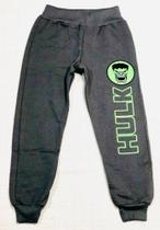 Calça Infantil Menino Moletinho Personagens Incrível Hulk