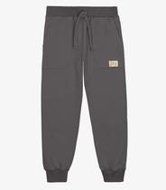 Calça Infantil Menino Moletom Felpa Trick Nick Cinza Calça Infantil Menino Moletom Felpa Trick Nick Cinza