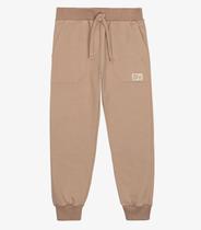 Calça Infantil Menino Moletom Felpa Trick Nick Marrom