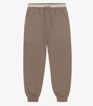 Calça Infantil Menino Moletom Trick Nick Marrom Calça Infantil Menino Moletom Trick Nick Marrom