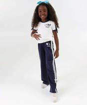 Calça Infantil Moletinho Hello Kitty Tam 4 a 10 Azul-16019 Calça Infantil Moletinho Hello Kitty Tam 4 a 10 Azul-16019