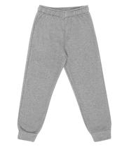 Calça Infantil Moletom Básica Rovitex Kids Cinza Calça Infantil Moletom Básica Rovitex Kids Cinza
