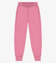Calça Infantil Moletom Básica Rovitex Kids Rosa Calça Infantil Moletom Básica Rovitex Kids Rosa