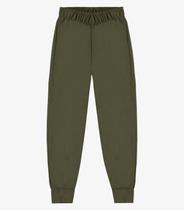 Calça Infantil Moletom Básica Rovitex Kids Verde Calça Infantil Moletom Básica Rovitex Kids Verde
