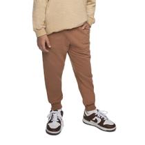 Calça Infantil Moletom Peluciado Marrom Caramelo Have Fun Calça Infantil Moletom Peluciado Marrom Caramelo Have Fun
