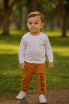Calça Infantil N. 02 Moletom Menino Alenice Inverno