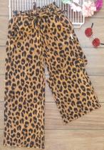 Calça infantil onça