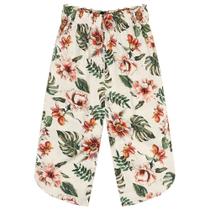 Calça infantil pantacourt estampada trick nick