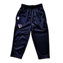 Calça Infantil São Paulo Preta Flanelada Oficial Calça Infantil São Paulo Preta Flanelada Oficial