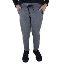 Calça Infanto Juvenil Masculina Applicato Moletom Keep Cinza Mescla APT40