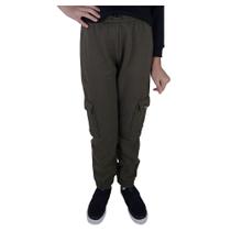 Calça Infanto Juvenil Menina Brandili Moletom Verde - 5609 Calça Infanto Juvenil Menina Brandili Moletom Verde - 5609