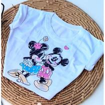 CALÇA/JAQUETA JEANS PERSONAGENS DISNEY LUXO (Moda blogueirinha) 2 ao 12