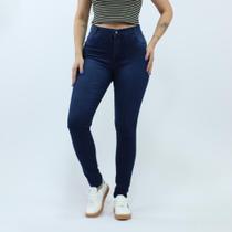 Calca Jeans 23 Graus Basica Botao Com Bolso