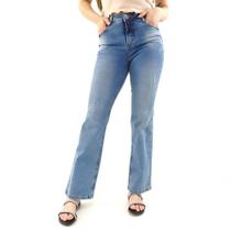 Calca Jeans 89 Voox Flare Com Puidos - VX10286 Calca Jeans 89 Voox Flare Com Puidos - VX10286