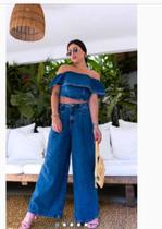 Calça Jeans Ampla Calça Jeans Ampla