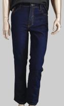 Calça jeans azul marinho para trabalho