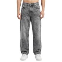 Calça Jeans Balão Oncross Cinza Destonada Streetwear 4001 Cor:Cinza EscuroTamanho:46Gênero:Homem Calça Jeans Balão Oncross Cinza Destonada Streetwear 4001 Cor:Cinza EscuroTamanho:46Gênero:Homem