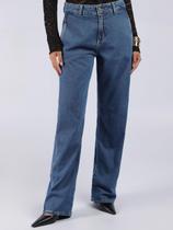 Calça Jeans Barrel Sawary Feminina AZUL Calça Jeans Barrel Sawary Feminina AZUL